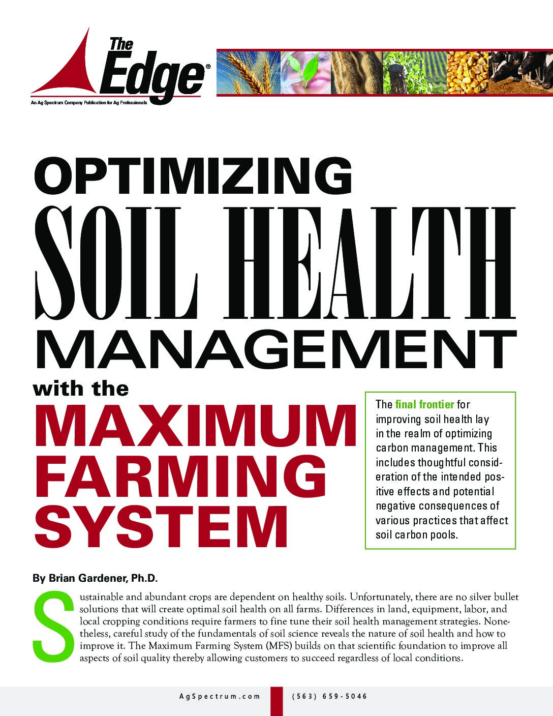 Optimizing Soil Health Management